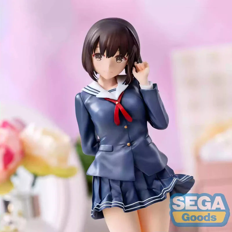 Genuine Sega Saekano:how To Raise A Boring Girlfriend Fine Luminasta Kato Megumi In Stock Original Anime Figure Model Toys Gift