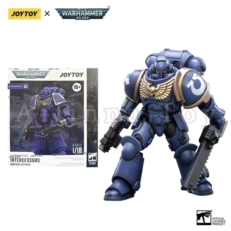 JOYTOY 1/18 Action Figure The Horus Heresy 40K Ultra Squads & Mechas Lieutenant Titus Anime Military Model
