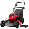 PowerSmart 40V 17" Cordless Lawn Mower, 3-in-1 Brushless Push Lawn Mower with 4.0Ah Battery & Charger