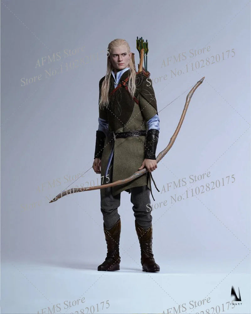 INART Ag-A014 1/6 Scale Collectible Figure Legolas Adventure Journey Handsome Elf Prince 12Inch Men Soldier Action Figure Model