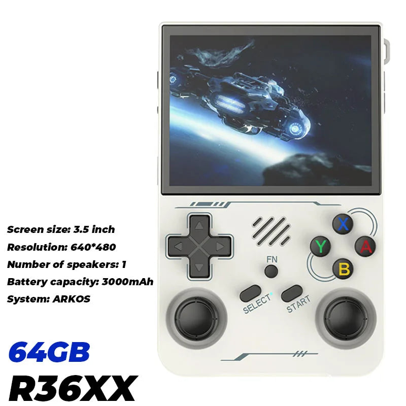 FUNKIDDY Retro Handheld Game Console R40XX pro Max Wi-Fi Compatible R36XX 20000+ Games Player Gift for Boys And Friends