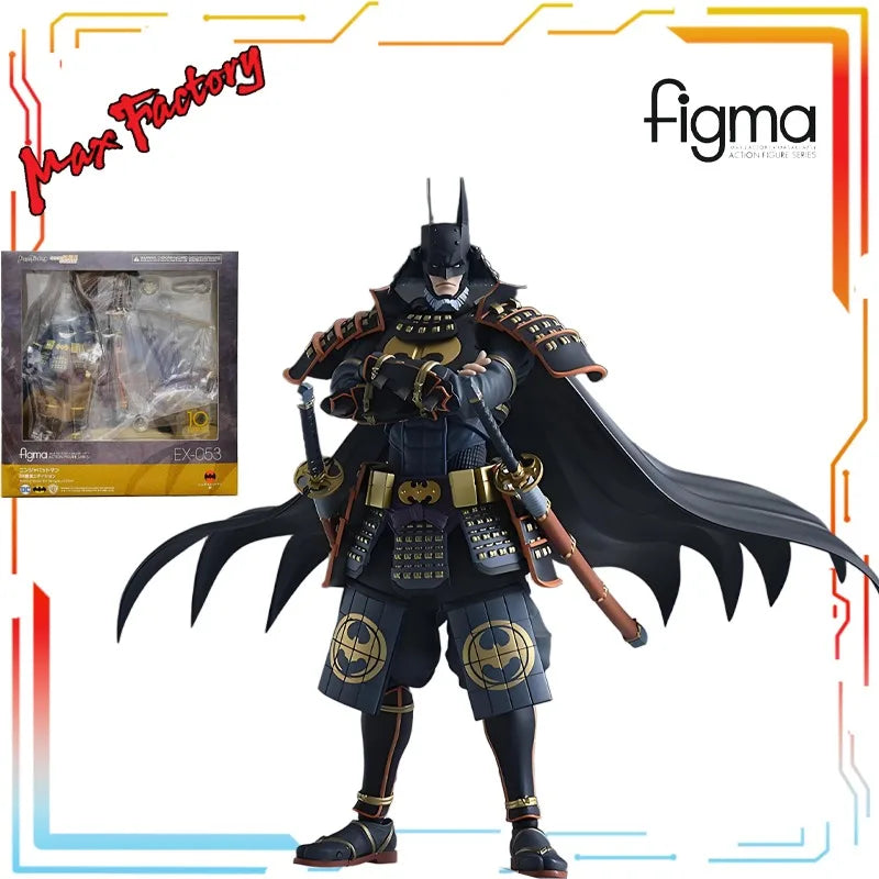 MAX Original  Finished Product Movable Exquisite Doll FIGMA Ninja Batman Anime Toys Collectible Model Festival Gift for Boys