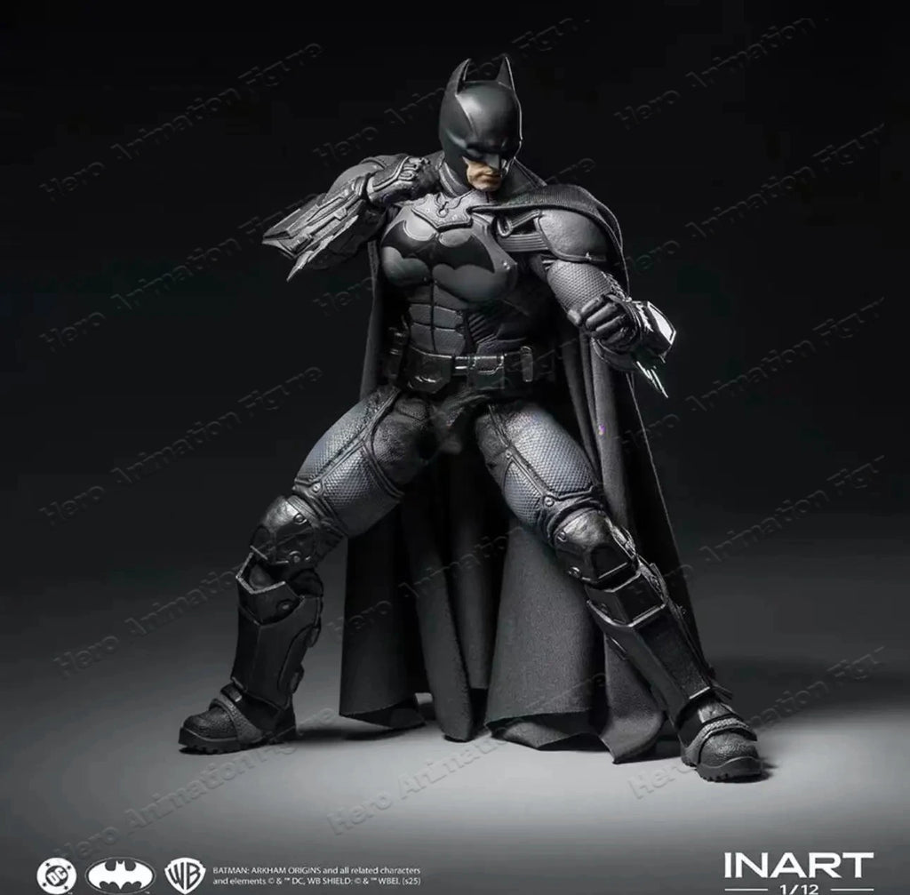 Out of stock INART "Batman: Arkham Origins" Batman 1/12 Action Figure Soldier Standard Edition