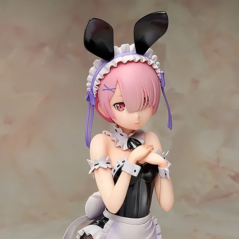 KDcolle Re:ZERO Starting Life in Another World Anime Figure Rem Sleep Sharing Action Figure Ram/Emilia Figurine Model Doll Toys