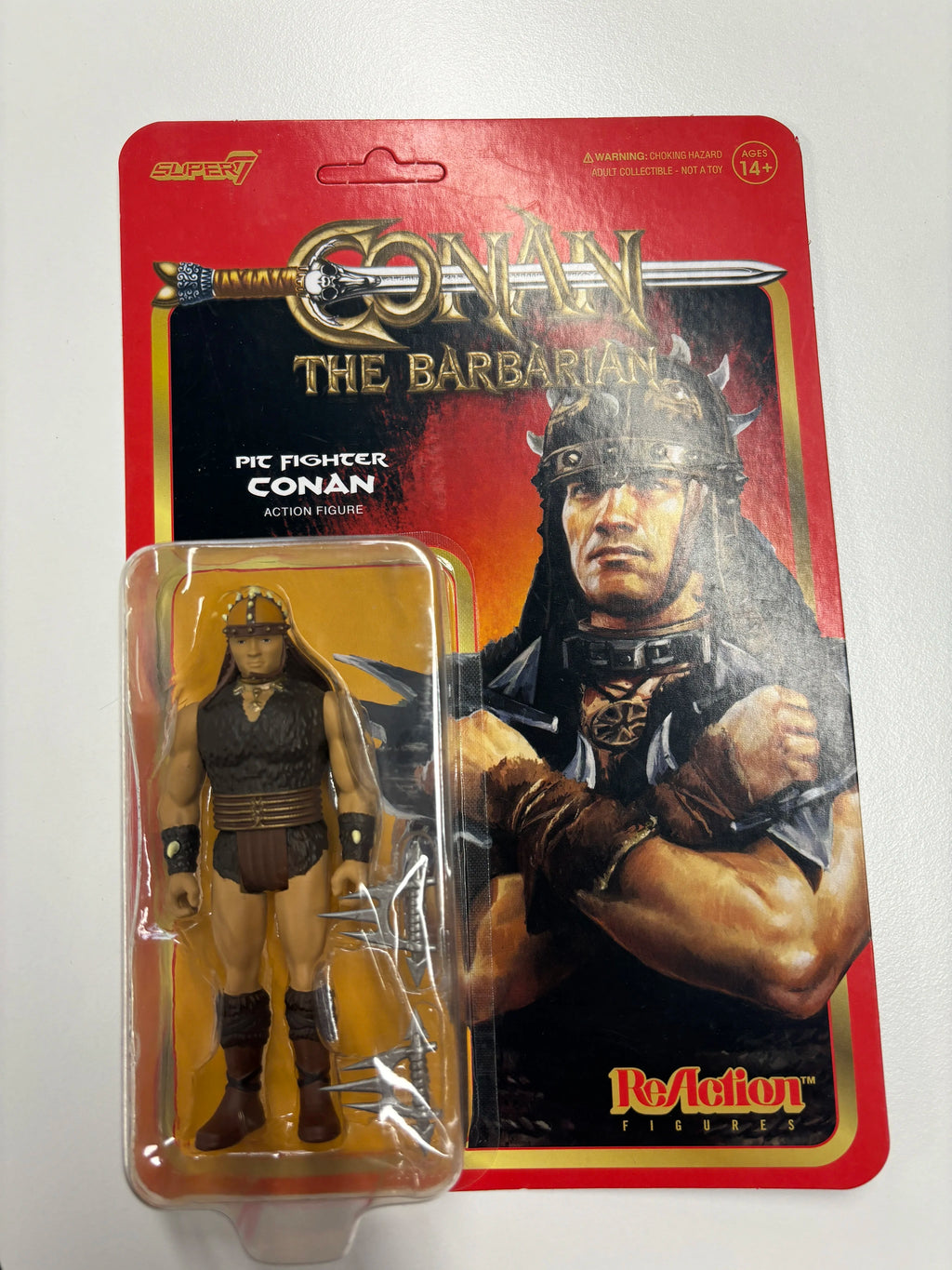 Super7 Ultimates Conan The Action Figure by Barbarian Comic Book Version Bonus Weapons art Collectible Figurines Children Toy