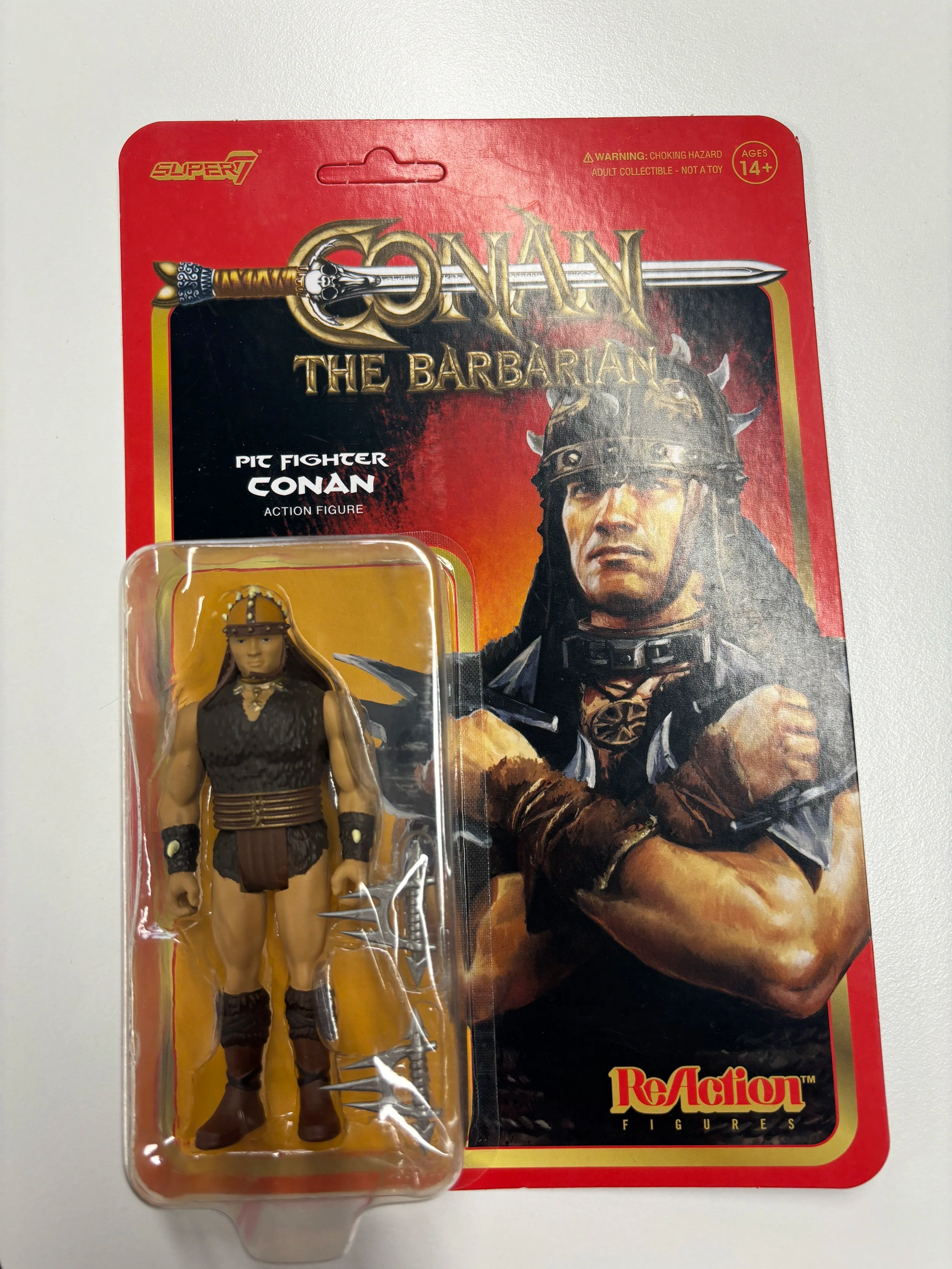 Super7 Ultimates Conan The Action Figure by Barbarian Comic Book Version Bonus Weapons art Collectible Figurines Children Toy