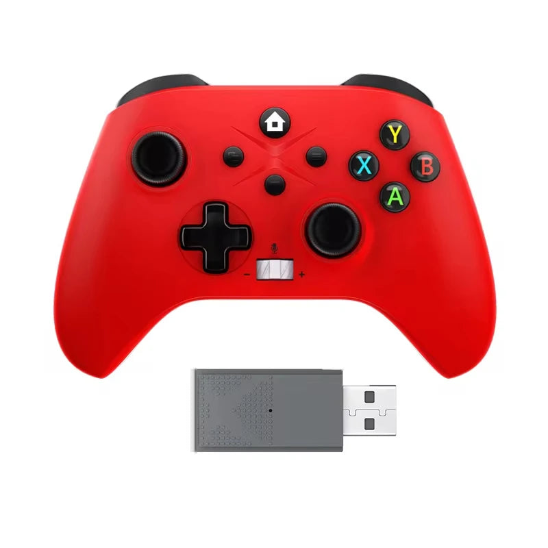 Kabelloses Gamepad für Xbox One, Xbox Series S, Xbox Series X-Konsole, Win 7, 8, 10, Dual-Vibrator mit Sechs-Achsen-Gyroskop-Gamecontroller
