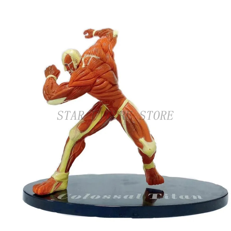 Attack on Titan Eren Levi Mikasa Action Figure Shingeki no Kyojin The Founding Titan Figurine Model Toys 15cm Desktop Ornaments