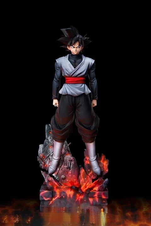 New JT Studio 37CM Dragon Ball Zamasu Anime Figures Goku Black Figure PVC Statue Desktop Decoration Collection Model Toys Gifts