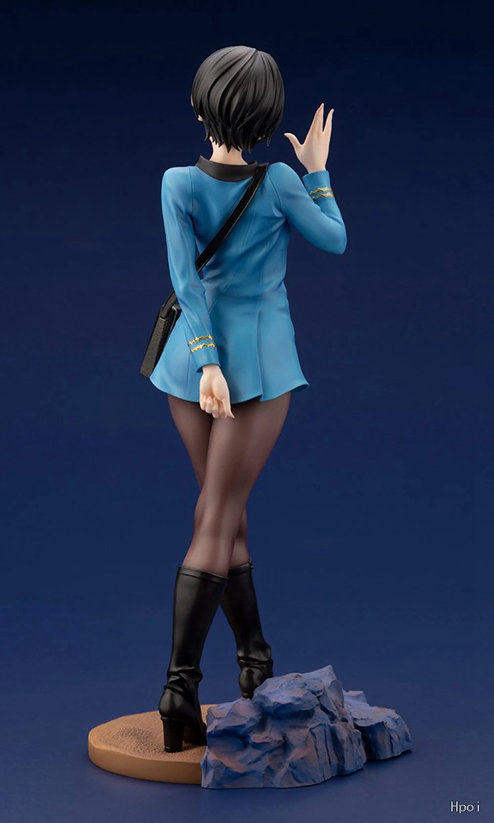 22CM Anime Star Trek The Figure Vulcan Scientist Series Bishoujo Statue Medical Officer 1/7 Stand Model Toy Doll Action Figure