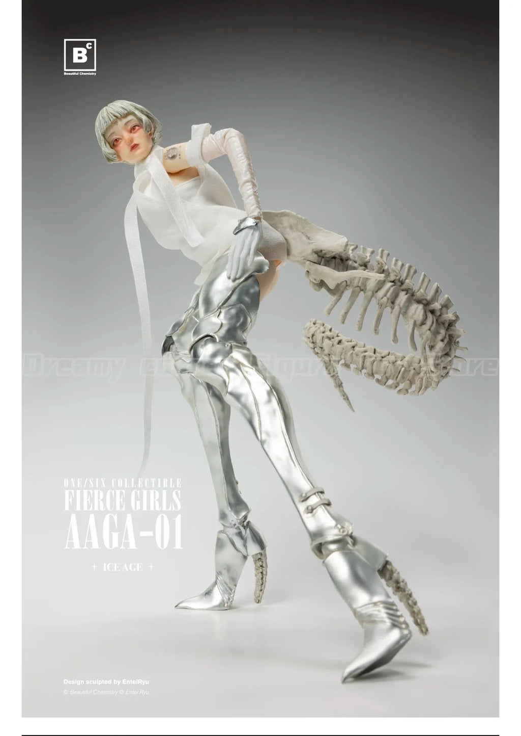 【In Stock】Original UNDERVERSE AAGA-01 ICE AG FIERCE GIRLS 1/6 Action Figure Model Ornament Collection