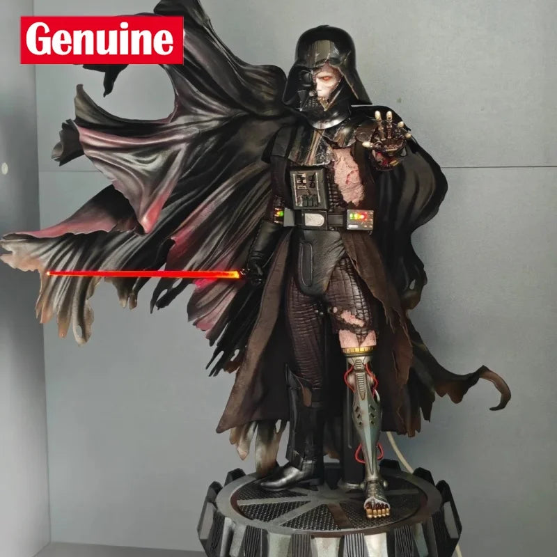 Genuine Hot Toys 1/6 Dx44 Dx45 Star Wars Darth Vader Battle Damage Edition Doll Decoration Surprise Birthday Gift