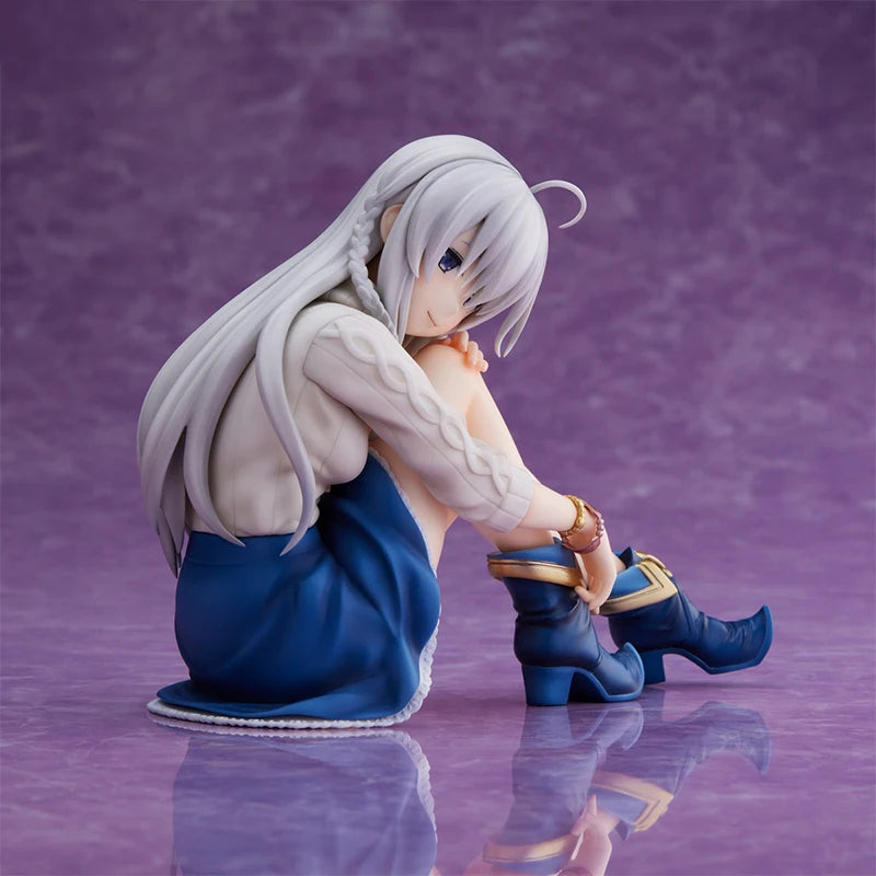 Auf Lager Echte Original Union Creative Elaina Witch's Journey Action Anime Figur Sammlermodell Puppen Statuette Ornament