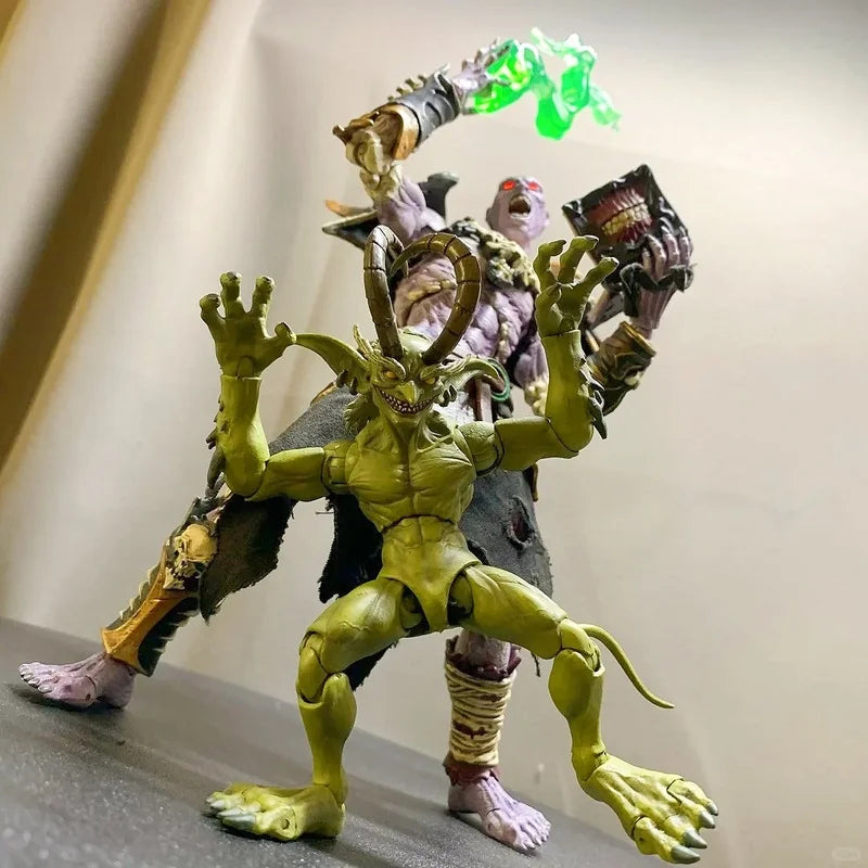 Official Memory Toys Baron Shaman The Necromancer - World Of Adventurers Imp Minion Articulated Figure In Stock