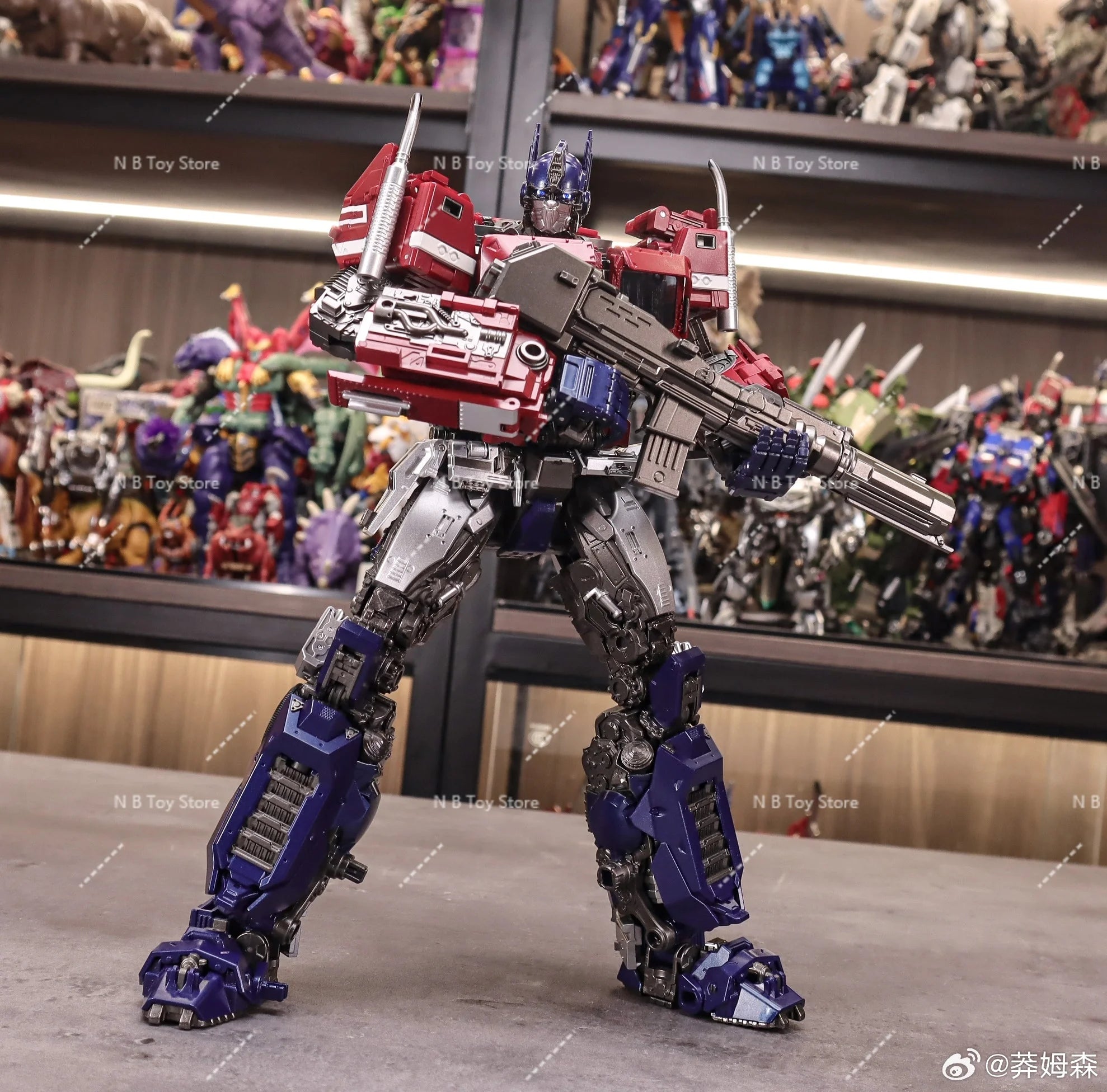 In STOCK NOW CyberEra Transformation Action Figure - CE-06 OP Prime KO MPM12 - Collectible Action Toy