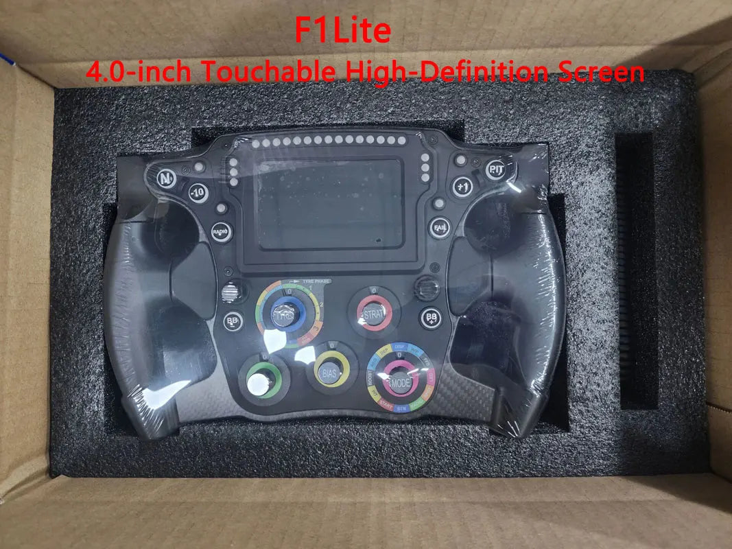 PC FORMULA Game Steering Wheel Racing Game Simulator with 4.3-inch Touchable High-Definition Screen For Fanatec SIMAGIC MOZA