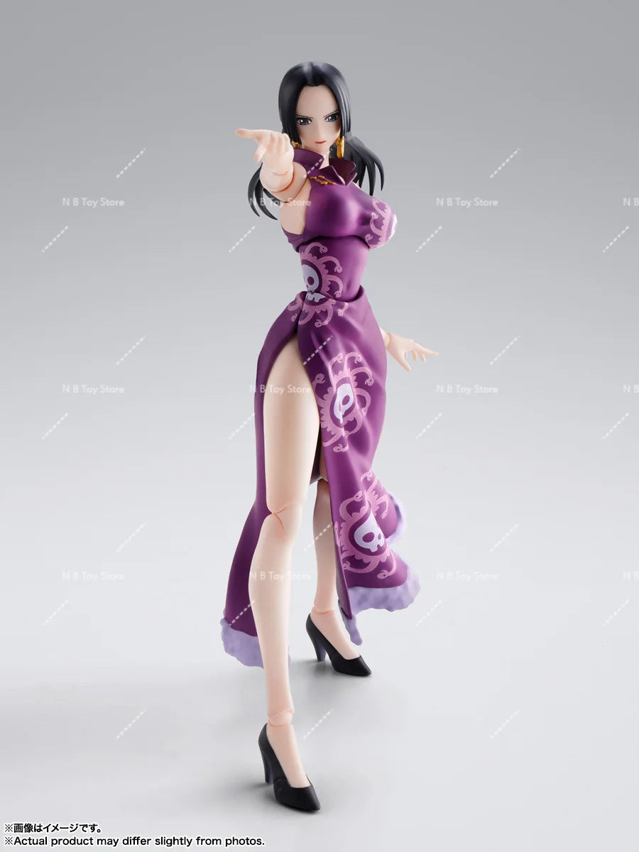 New Original Bandai ONE PIECE S.H.Figuarts SHF Boa Hancock Marineford Action Figure PVC Model Toys