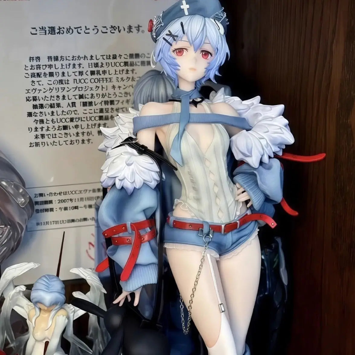 New Ayanami Rei Figure Asuka Langley Soryu Action Figures Desk Decoration Doll Collection Statue Model Kids Toy Birthday Gifts