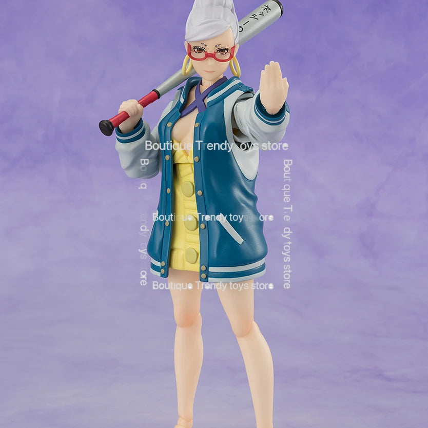 Bandai Genuine SHF DAN DA DAN SEIKO Ayase Momo Grandma Anime Action Figure Collectible Joints Movable Model Toys Gift Children
