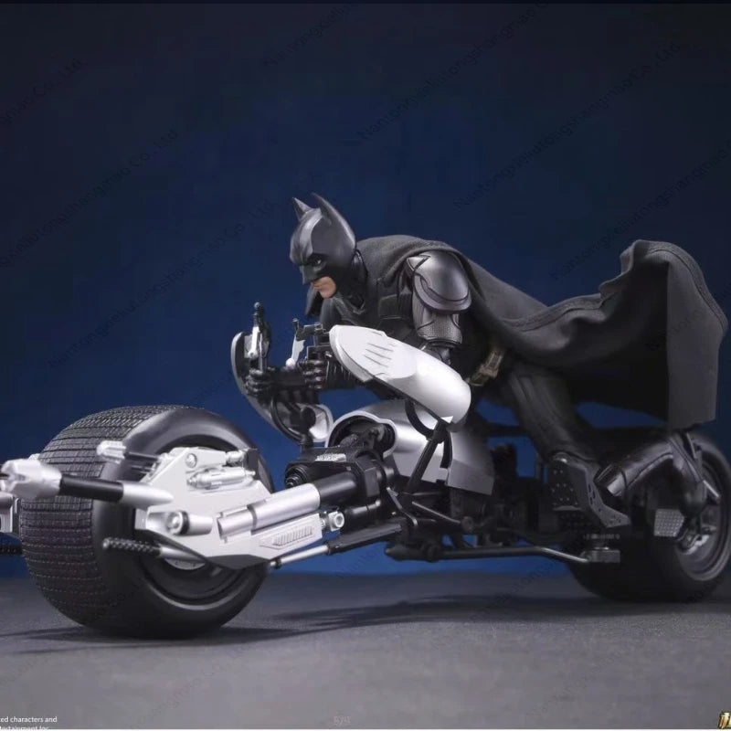 In Stock Modoking 1/12 The Dark Knight Batman Suit Motorcycle Batmobile Assembly Action Figure Collectible Toy Gift