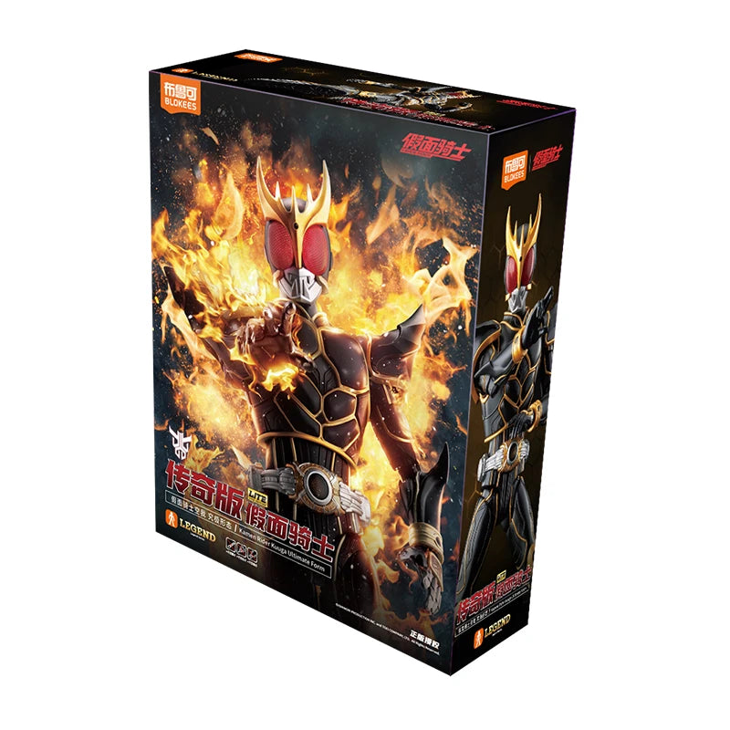New product Blokees Legend Edition Kamen Rider Kuuga Ultimate Form Figure Collection Toy Boys Girls Christmas Gift
