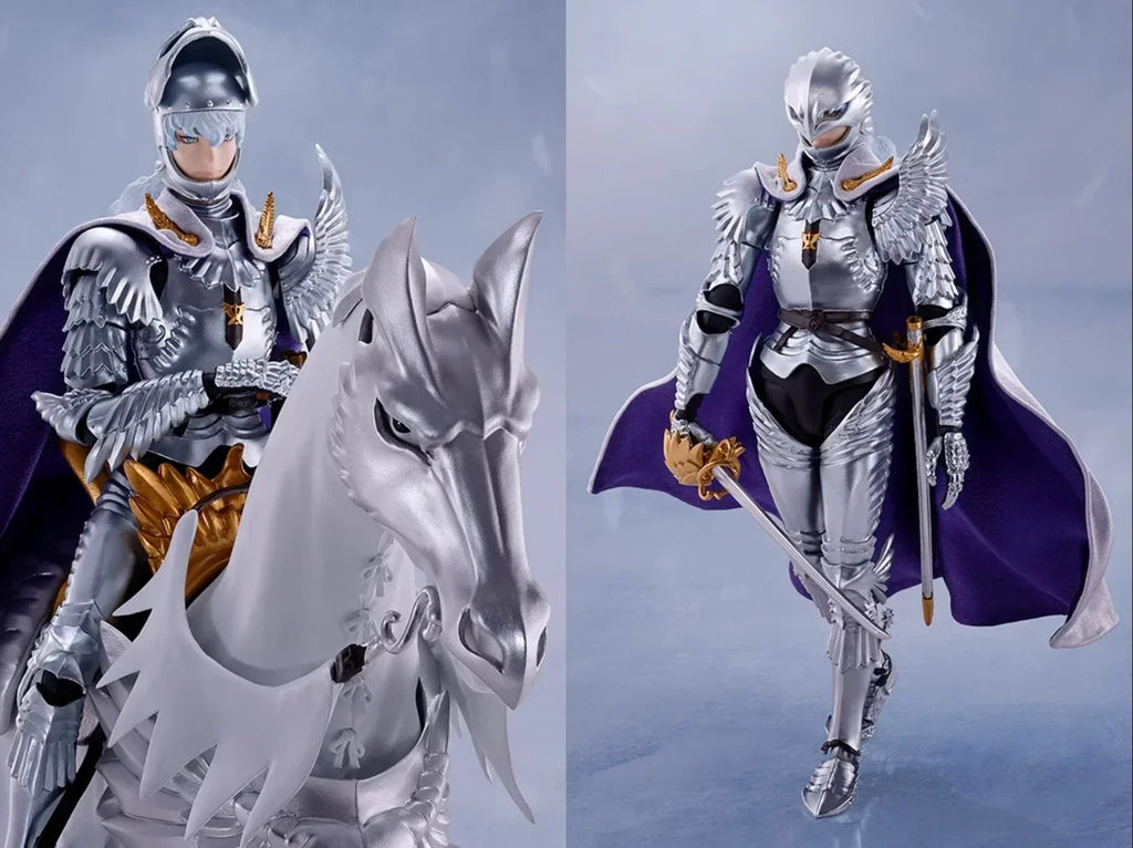 In Stock Original Sh Figuarts Griffith SHF Hawk of Light Action Figures Model Toys Anime Figure