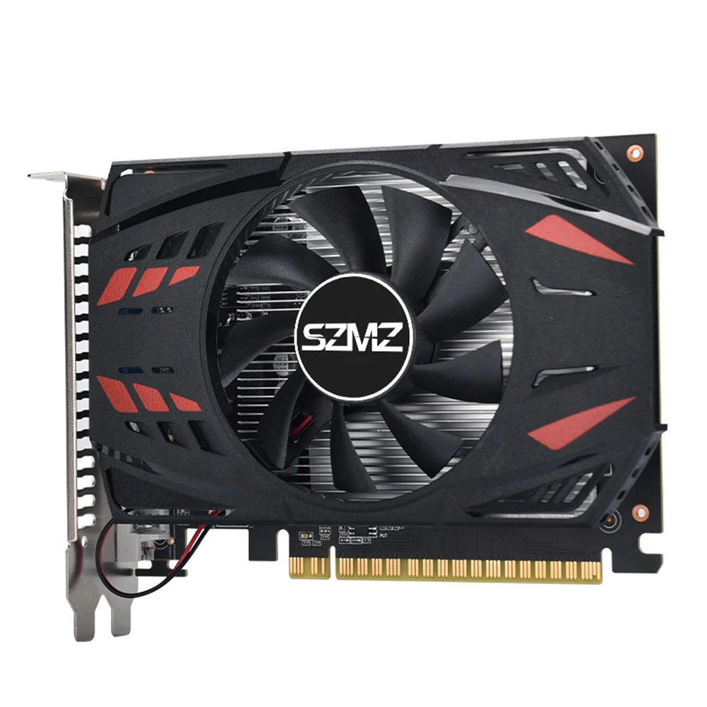 GT730 Desktop-Grafikkarte HD + VGA + DVI DDR3 4 GB Computergrafikkarten PCI-E2.016X Gaming-Grafikkarte 128 Bit mit Lüfter