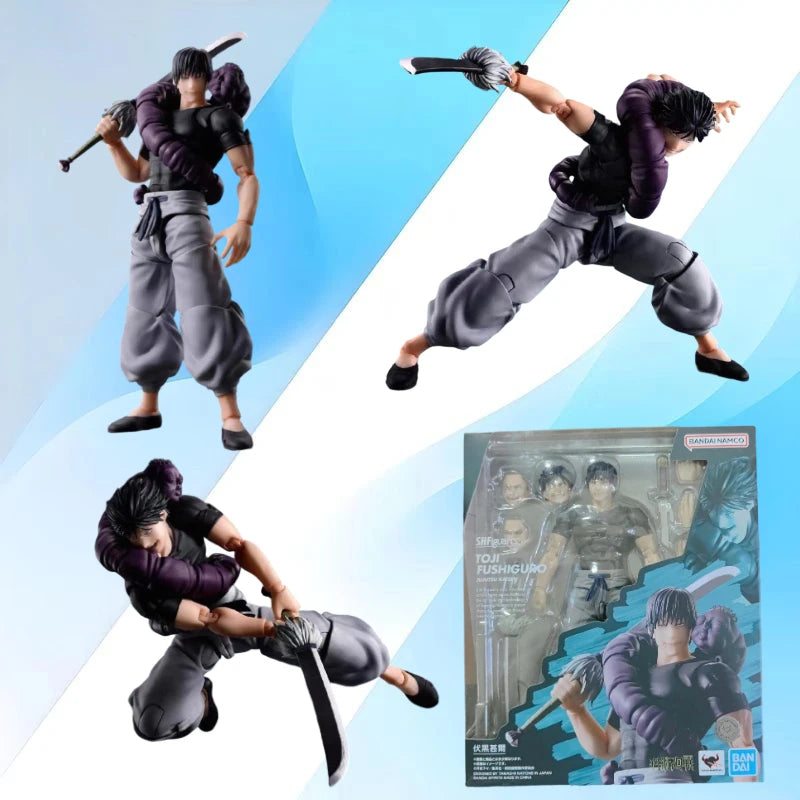 BANDAI S.H.Figuarts SHF Jujutsu Kaisen Toji Fushiguro Action Figure Model Toys