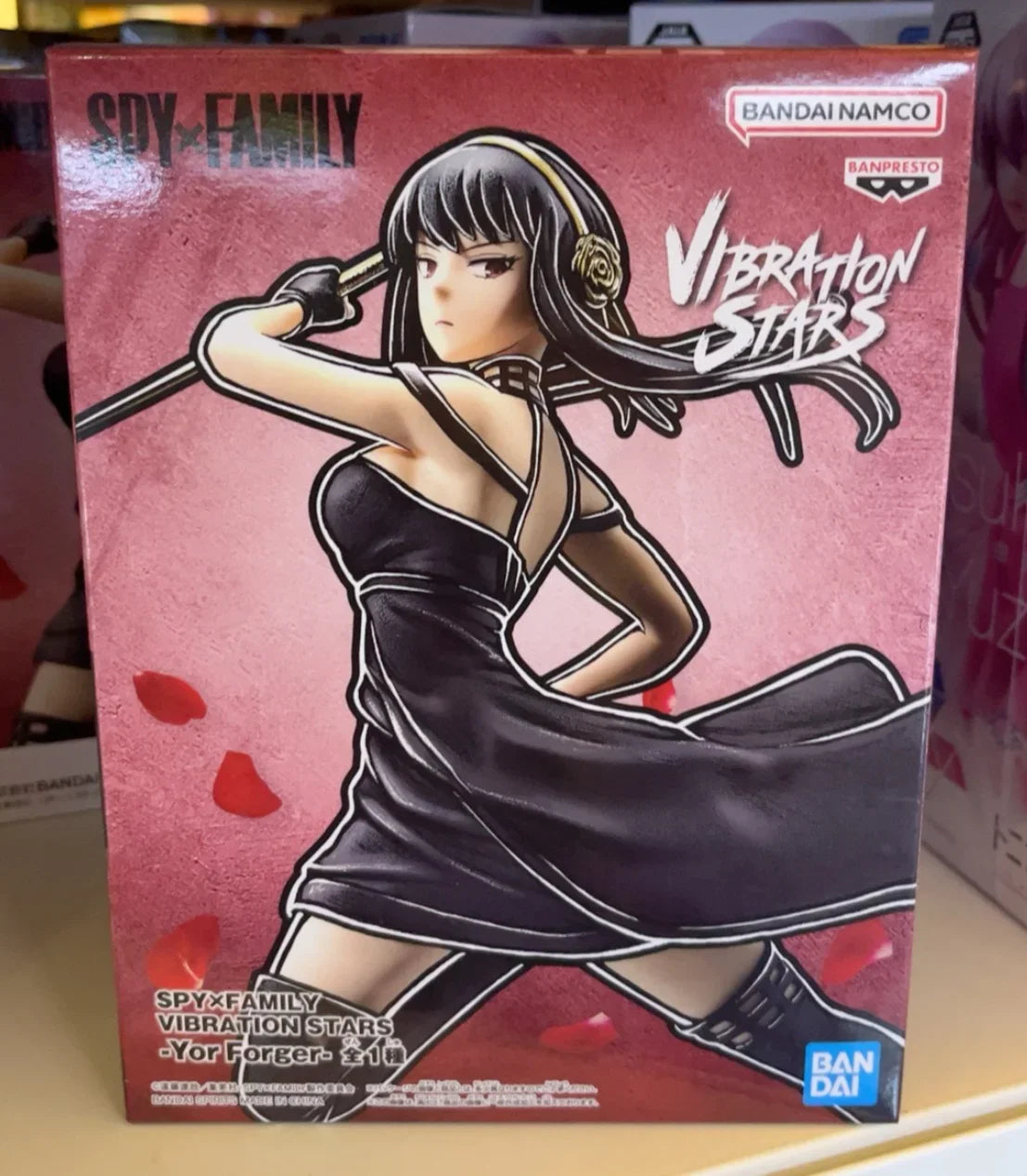 Original In Stock BANPRESTO Vibration Stars Loid Forger Yor Forger  Figure Model Anime SPYxFAMILY Genuine Boxed Toy