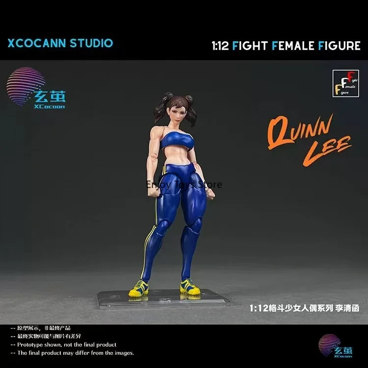 In Stock 1/12 Fighting Girl Shanchuanyue Studio Building Block Accessories Figure Toys