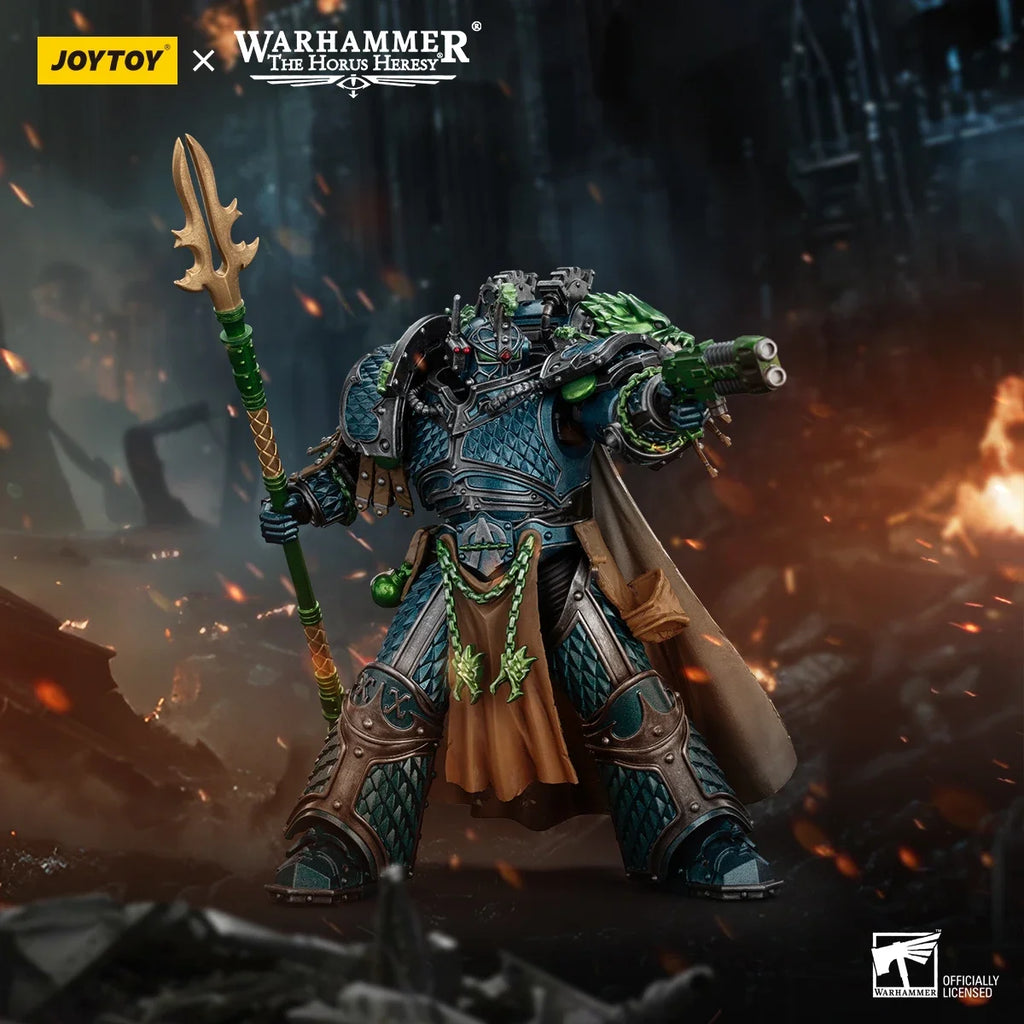 In Stock JOYTOY 40K 1/18 Action Figure Alpha Legion Alpharius, The 20th Legion Primarch Anime Character Toy Model