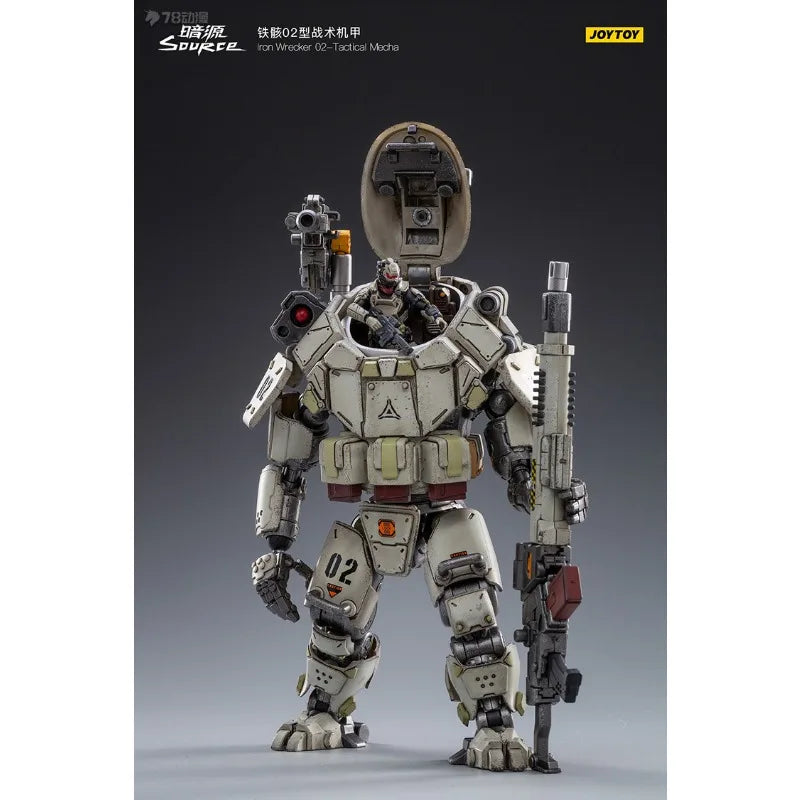 JOYTOY Original Dark Source Original Series Mech Iron Skeleton 01 Assault Mech and Iron Skeleton 02 Tactical Mecha Mech Products