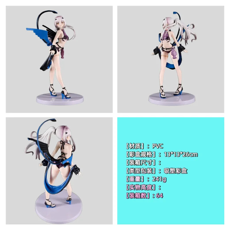 New Blue File Mei Liuqina Mei Lushen Swimsuit Gk Handmade Anime Cartoon Cute Anime Peripheral Desktop Collect Ornaments Gift