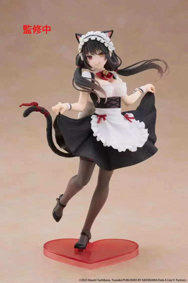 Original FuRyu BiCute Bunnies Tokisaki Kurumi Nightmare DATE ALIVE IV Bunny Anime Figure Toys PVC Model Collector Doll Gift