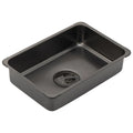 Camping IGT Table Sink 5.5L Stainless Steel Portable Picnic Wash Vegetables Sink Dishpan Washing Up Bowl With Drain Plug
