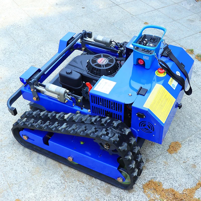 Customized Garden and Agricultural Use Crawler Remote Control Lawn Mower Forestry Robot Zero Turn Lawn Mower