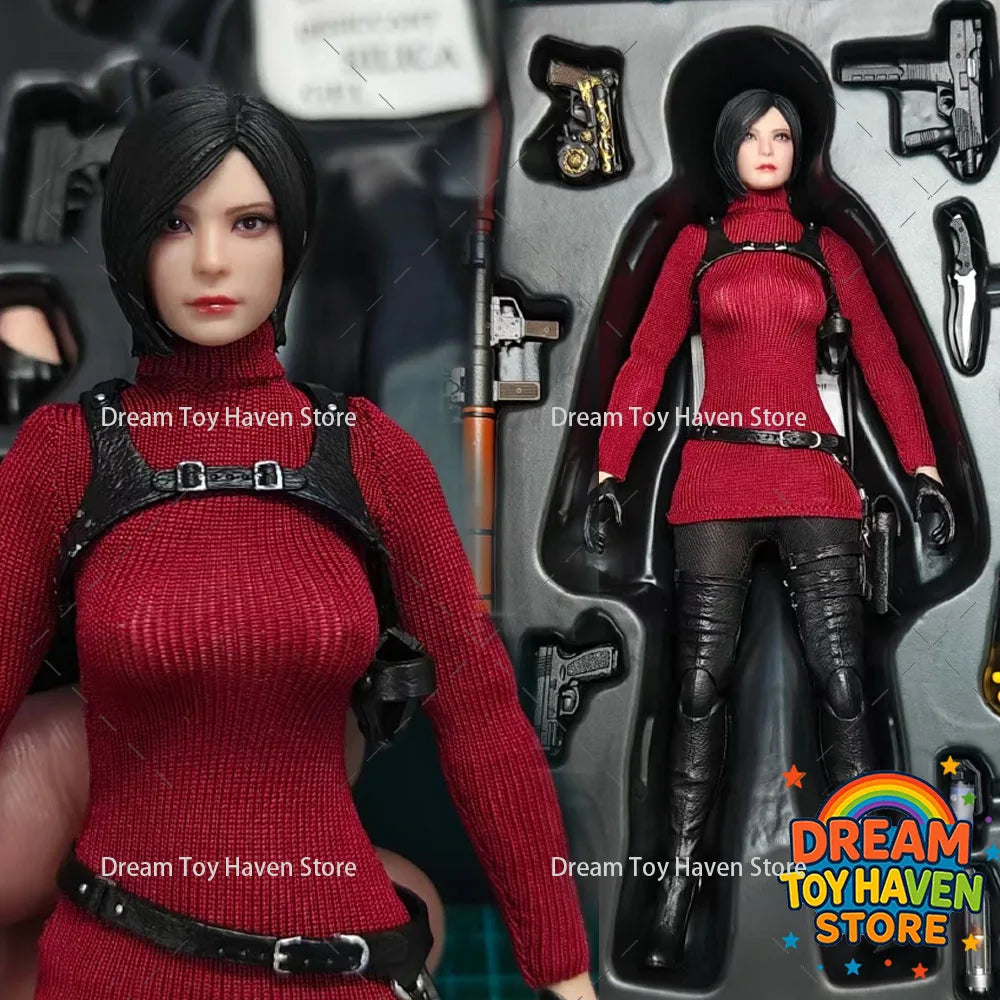 BROTOYS LR011 1/12 Scale Female Soldier Ada King Mysterious Spy Agent Full Set 6Inch Action Figure Model Collectible Toys