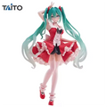 New 20cm Anime Hatsune Miku Figure Sexy Character Ornaments white pink chair Kawaii Car Decoration Collectible Model gift