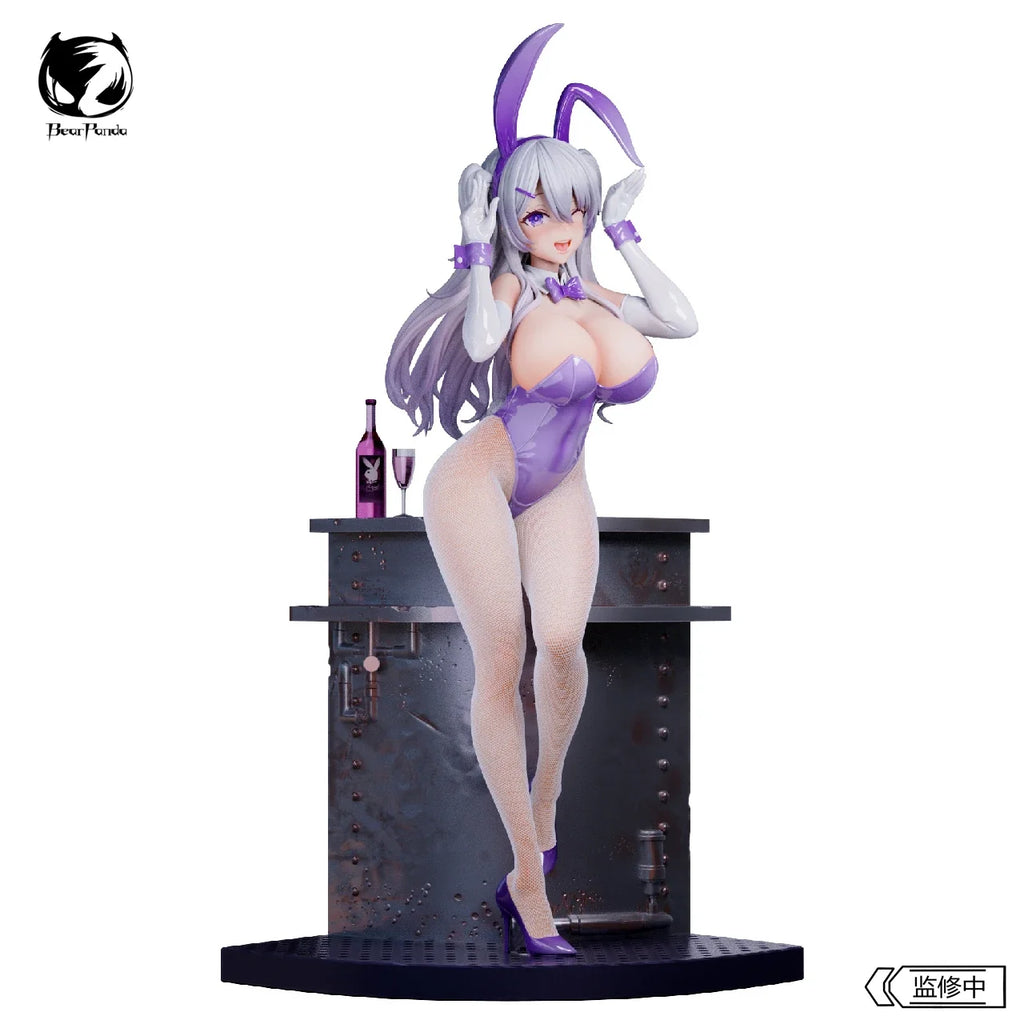In Stock Original BearPanda Bunny Girl Asanagi Rin Xiya Action Figure Collectible Toy with Temperature Sensitive Paint 3D