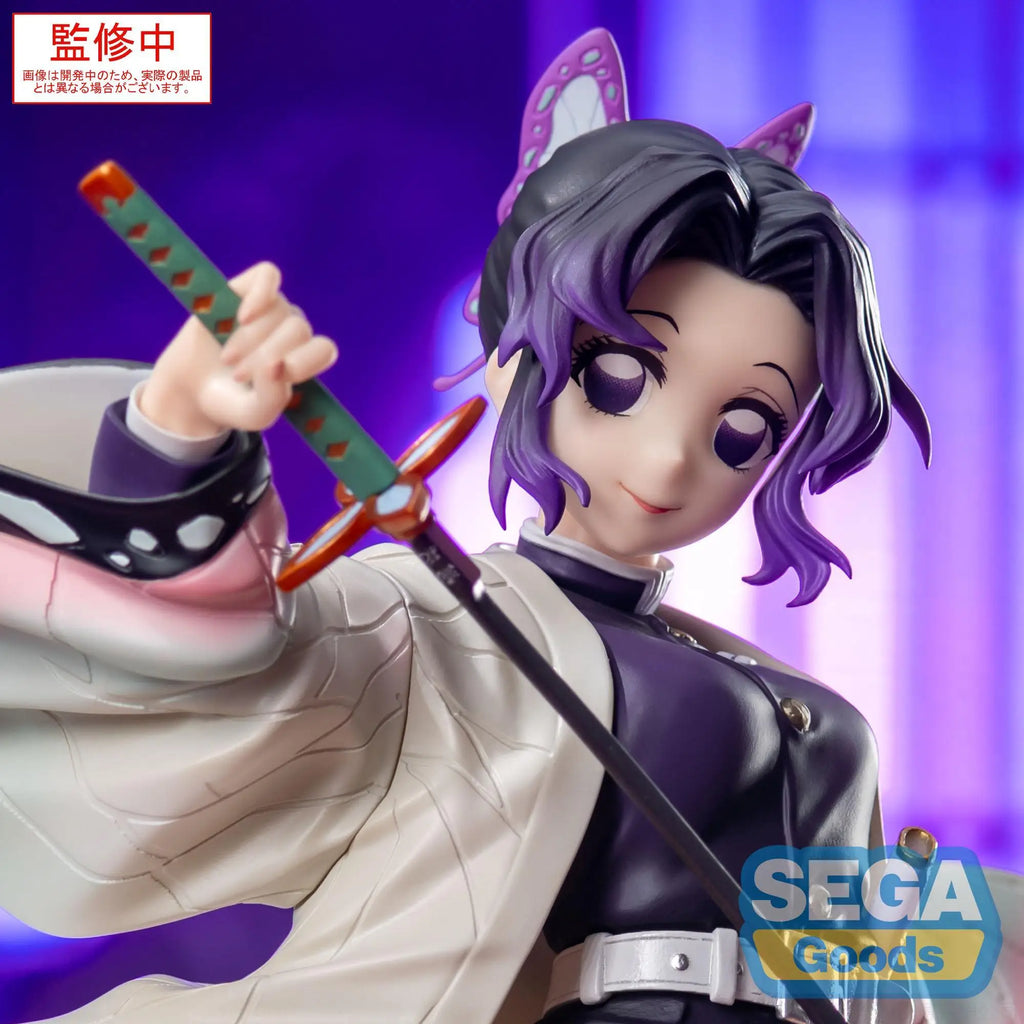 В наличност Оригинална SEGA Demon Slayer Luminasta Kochou Shinobu PVC Аниме Фигурка Екшън Фигурка Модел Играчки Подарък