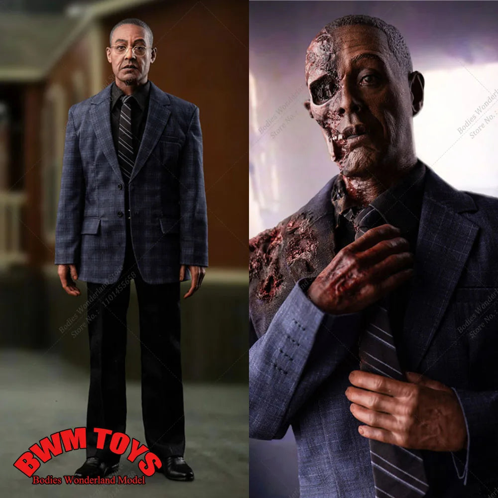 In Stock Mars Toys MAT010  1/6 Scale Collectible Breaking Bad Gus Fring Giancarlo Esposito 12Inch Double Action Figure Full Set