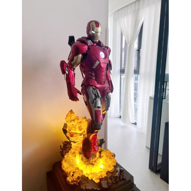 Marvel 1/3 Scale Iron Man MK7 Statue 89CM  High Quality GK Resin Full Body Model  Large Collectible Figure