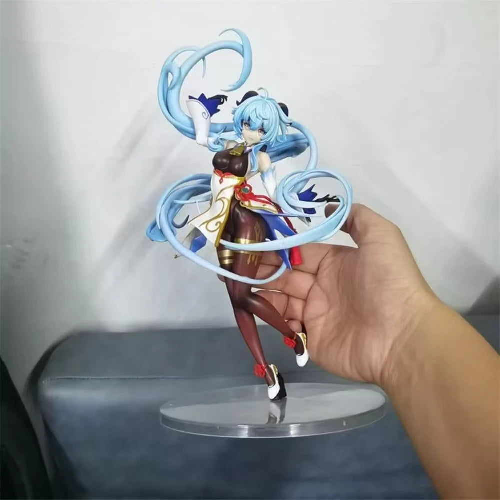 21CM Anime Game Genshin Impact Ganyu Cute Girl Figure Anime Model Toys Gifts Collection Action Ornaments Plenilune Gaze PVC 1/7