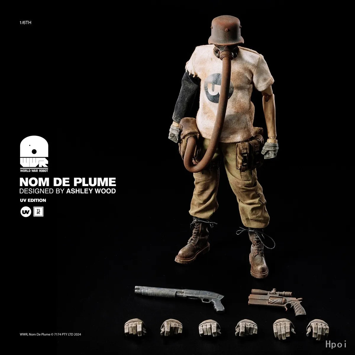 【MT】Original Underverse WORLD WAR ROBOT 2 Series 1/6 Collection-level Action Figure NOM DE PLUME Model Toy Gift