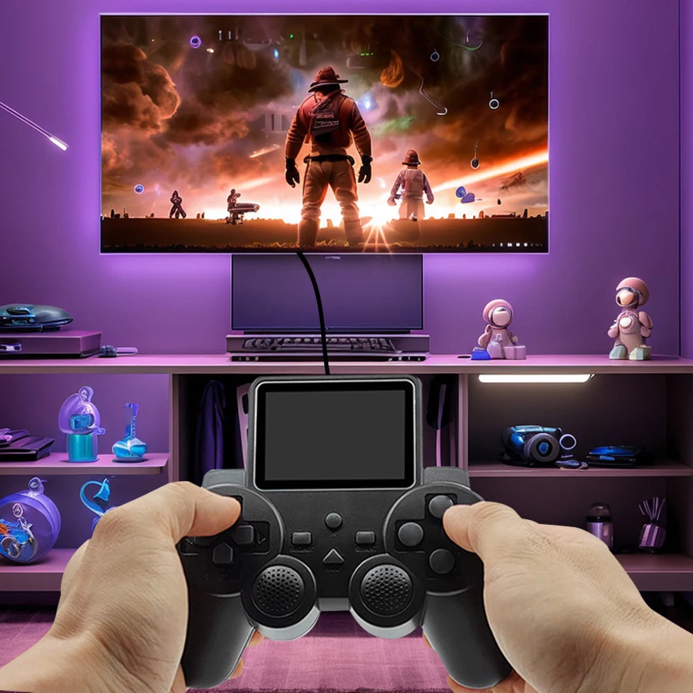 Handheld Game Console Built-in 520 Games Retro Game Console with Rechargeable Battery Classic Game Console Gifts for Boys Girls