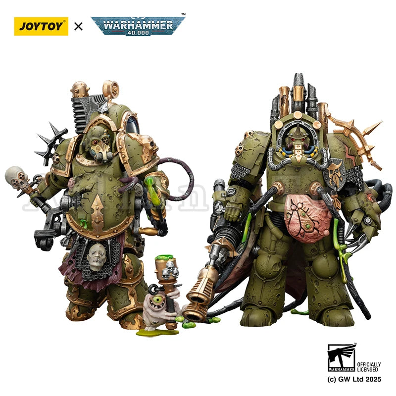 [Pre-Order]JOYTOY 1/18 Action Figure 40K Death Guard Foul Blightspawn Lord of Virulence Anime Model Toy Gift