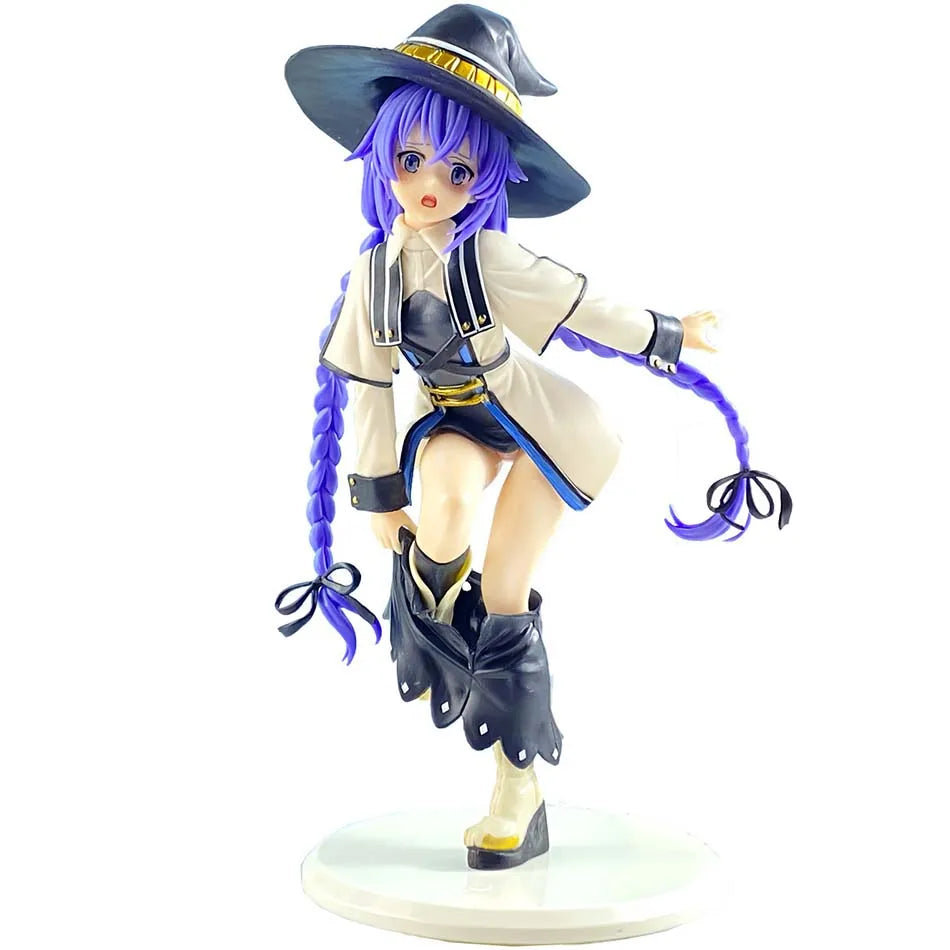 Four figurines Magician Roxy Migurdiass flower Action Figure Mushoku Tensei：Jobless Reincarnation Anime Figure PVC