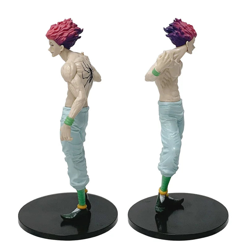 In Stock Hot Sale Hisoka Standing Sitting Pose Anime Figure Model Gon Surprise Toy for Kids Desktop Ornament Birthday Gift
