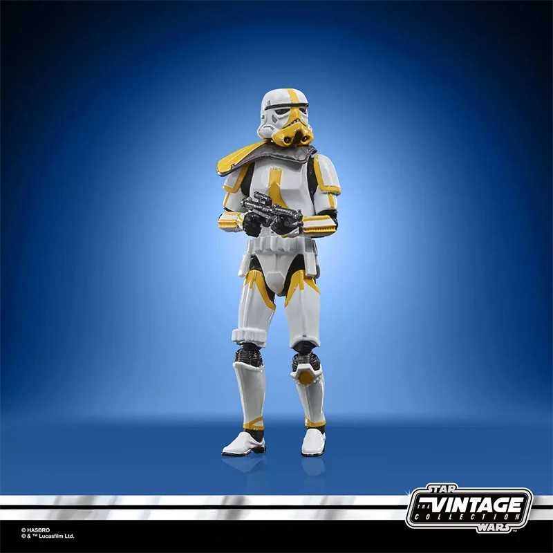 Original Hasbro Star Wars The Vintage Collection Artillery Stormtrooper The Mandalorian In Stock Anime Action Collection Figures