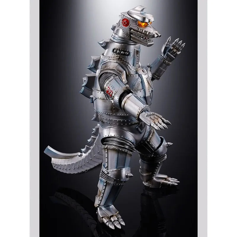 In Stock Bandai DX Super Alloy Soul Sound and Light Effect Mechagodzilla 1974 Alloy Movable Finished Action Figure Gift
